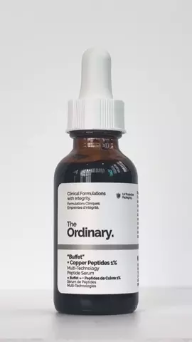 (yes, it’s the same exact thing) REINTRODUCING, Multi-Peptide + Copper  Peptides 1% 🩵 #theordinary…