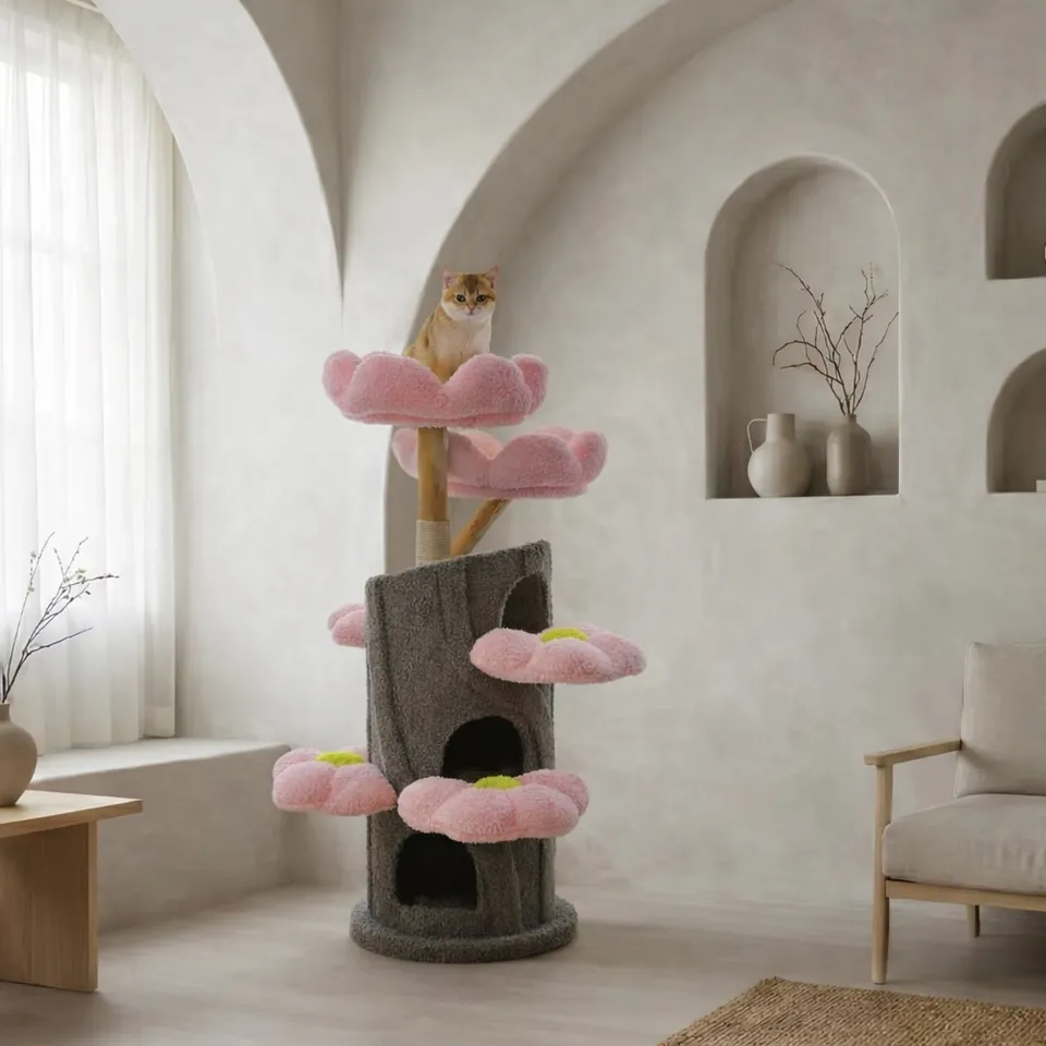 Sakura Bloom Cat Tower 桜シーズン限定モデル 高級キャットタワー(翌