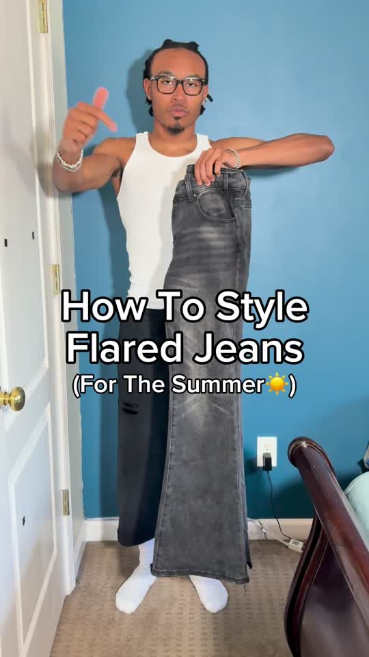 Super Flare Denim - Vintage Black | mnml