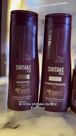 Kit Shitake (1L) Shampoo e Condicionador - Bio Extratus