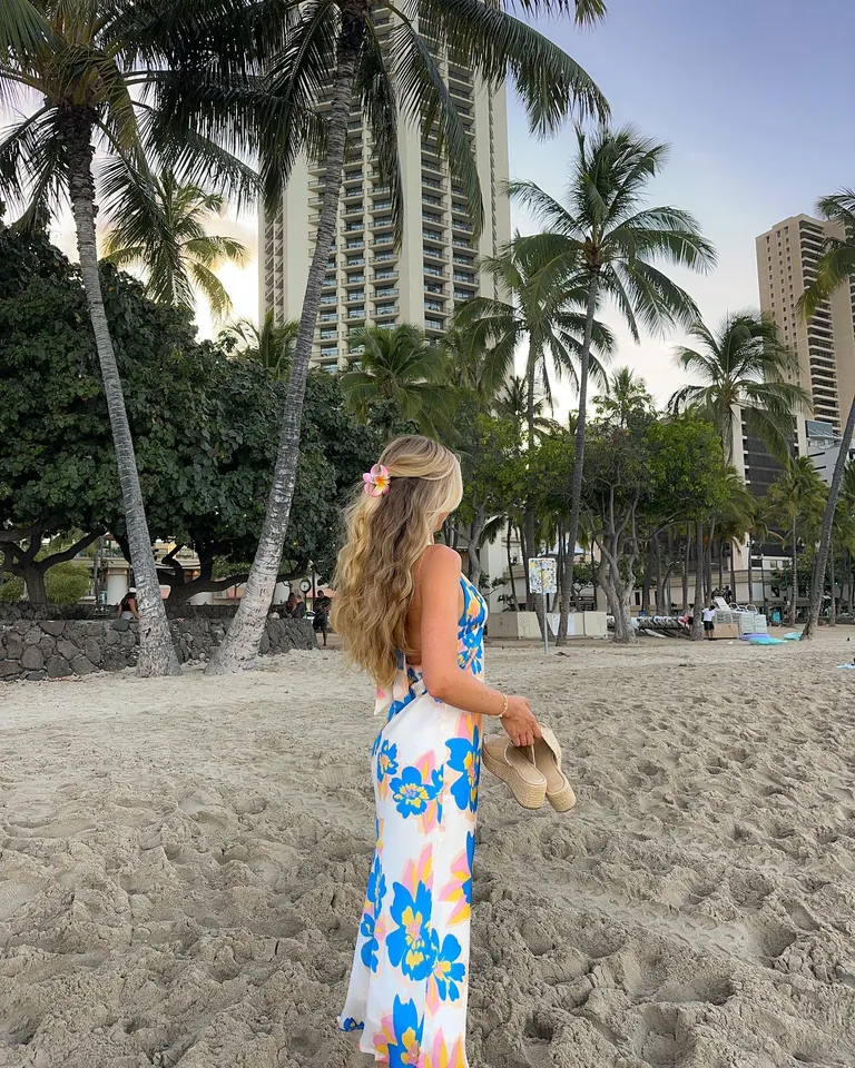 sachin and babi light blue dress Halter White Dress