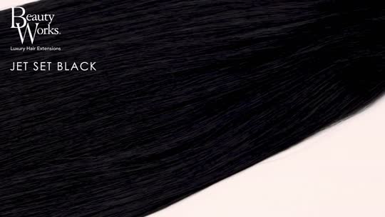 22 Inch Double Hair Set Clip-In Extensions Jet Set Black | Beauty