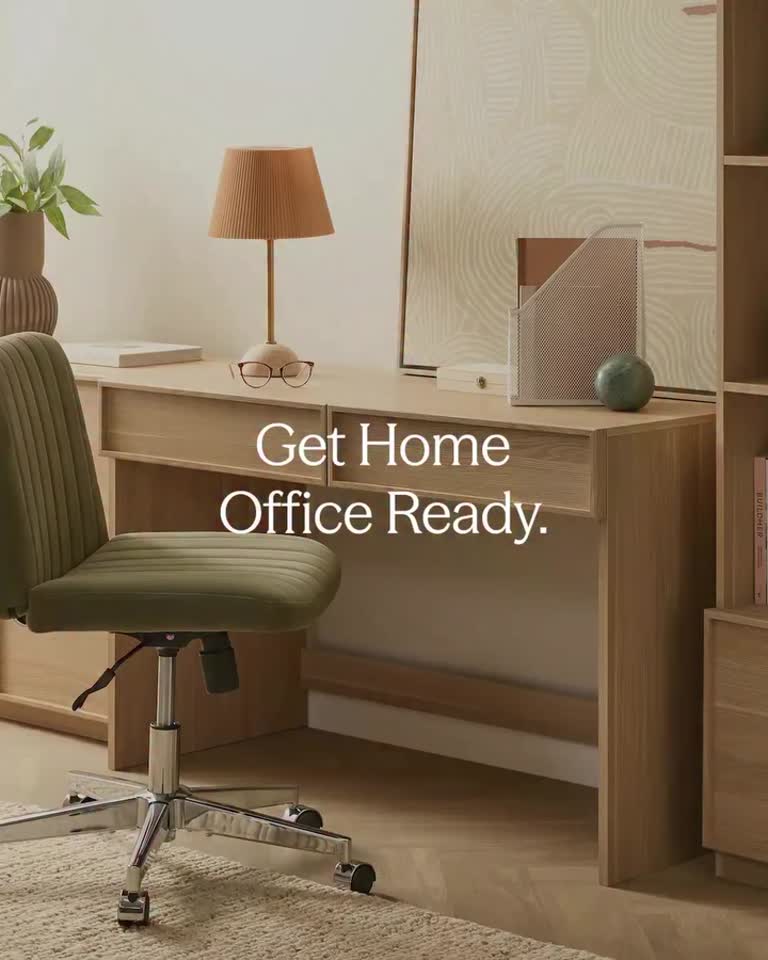 Osaka Desk - Natural | Stylish Compact Desks | Mocka