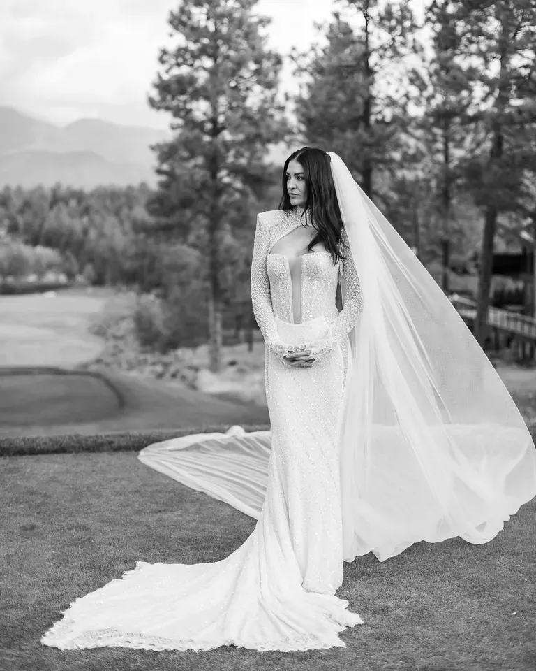 Tokyo | Sequin Sparkly Strapless Corset Wedding Dress