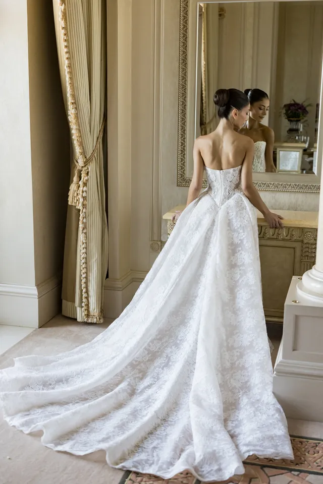 white christmas dresses Mindy Bespoke Dress