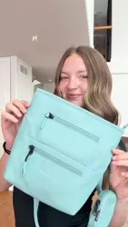 Chromatic Black Everyday RFID Crossbody Bag| Sherpani Sadie