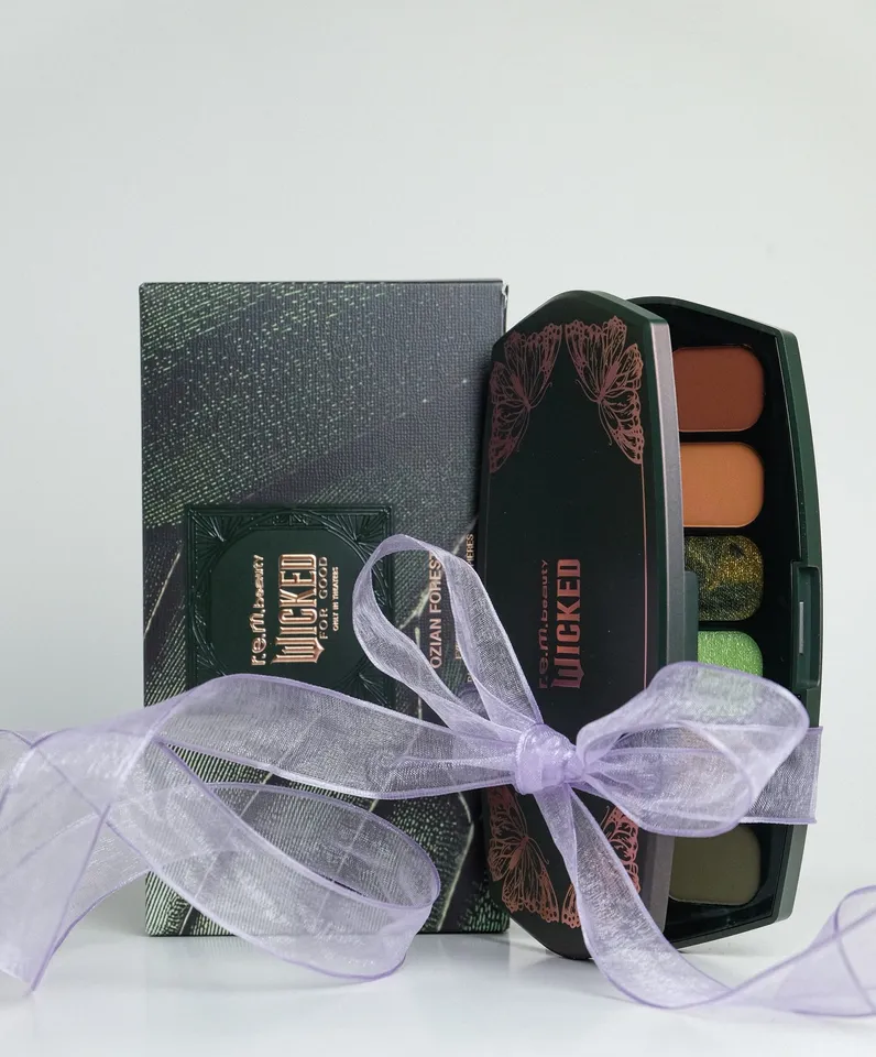 r.e.m. beauty x Wicked: For Good Ozian Forest eyeshadow palette