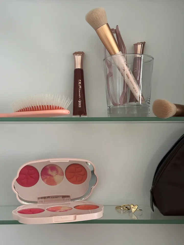 r.e.m. beauty x Wicked: For Good Cherry Blossom Blush Palette