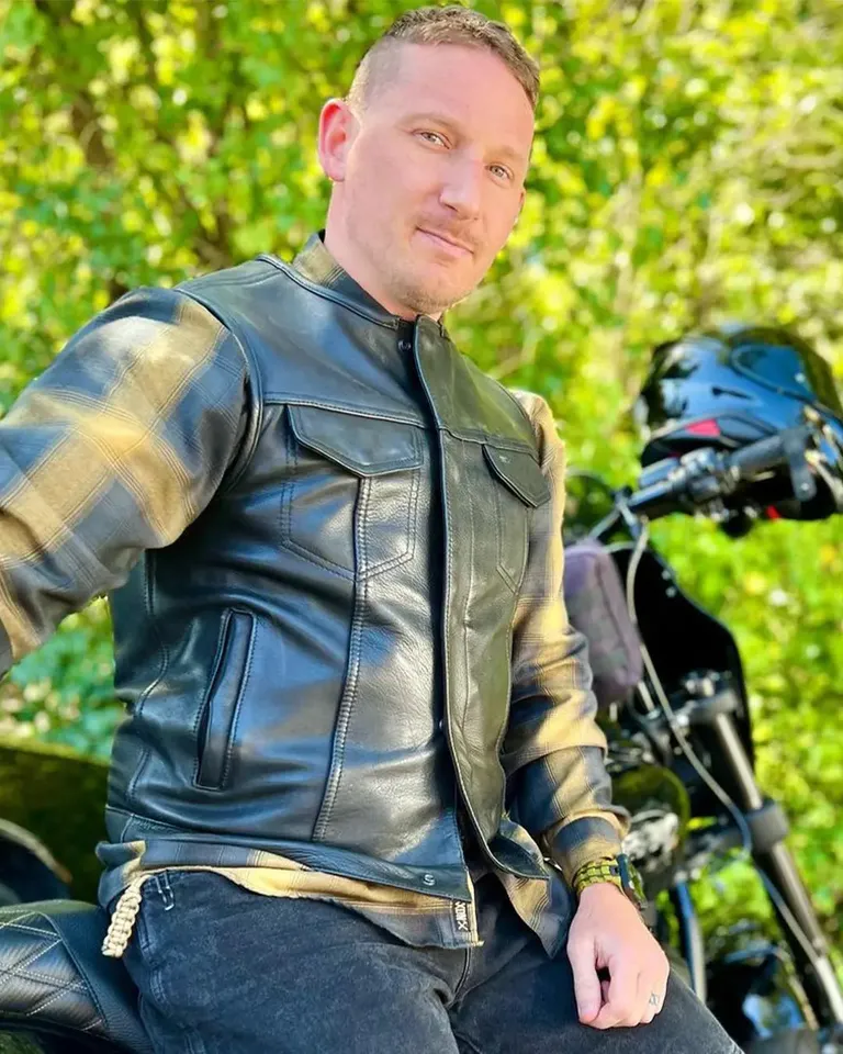 No Rival - Men's Motorcycle Leather Vest – First MFG Co