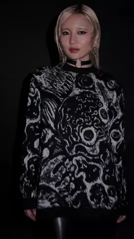 Death Stench Oversized Knit Sweater – BlackMilk Clothing