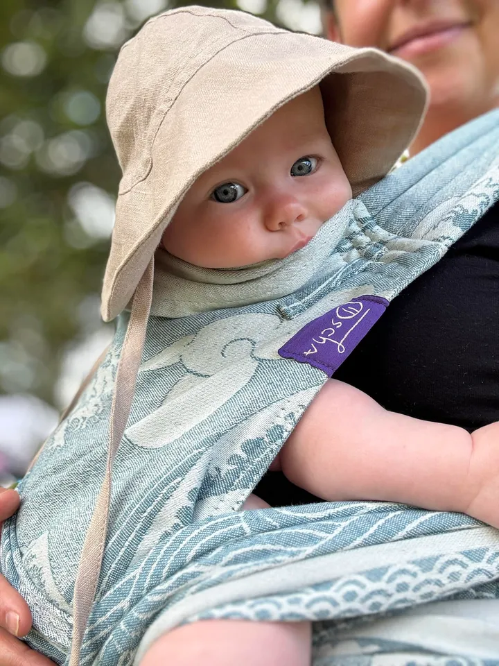 Didymos Woven Wrap Houndstooth | Organic Cotton – Little Zen One