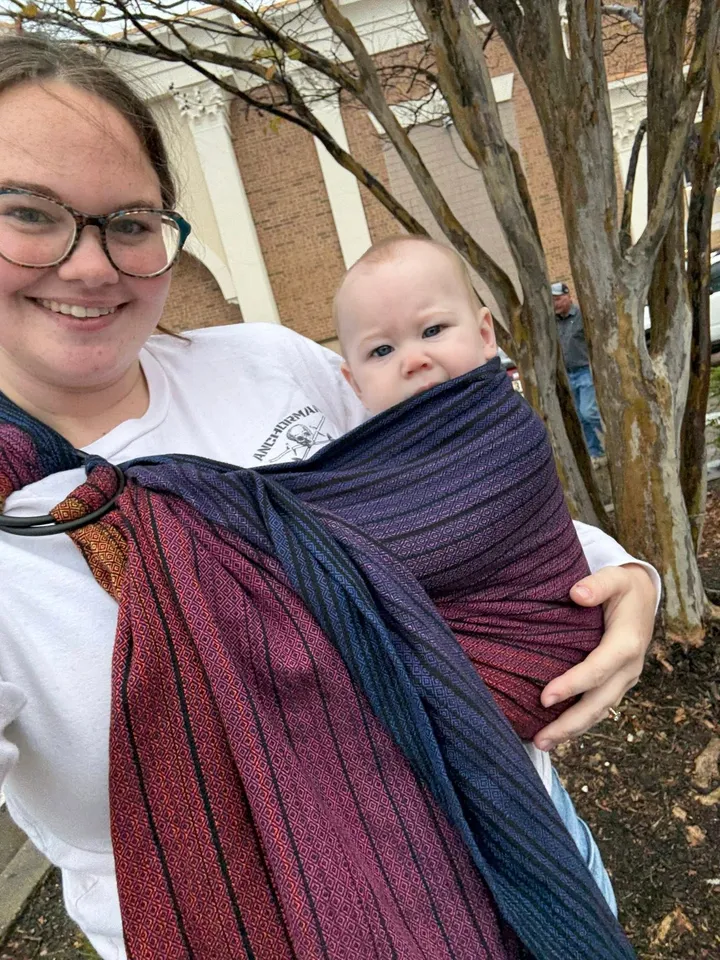Didymos DidySling Shades of Blue | Organic Cotton – Little Zen One