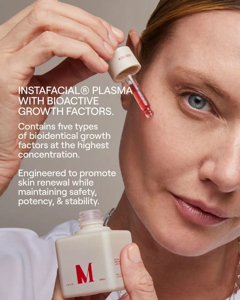 Instafacial Plasma | Bioengineered Growth Factor Serum for Lifted