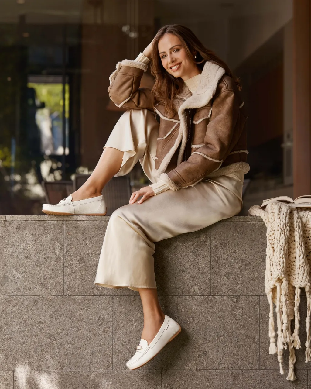 Foxx Shell Tumbled Women's Casual Flat | FRANKIE4