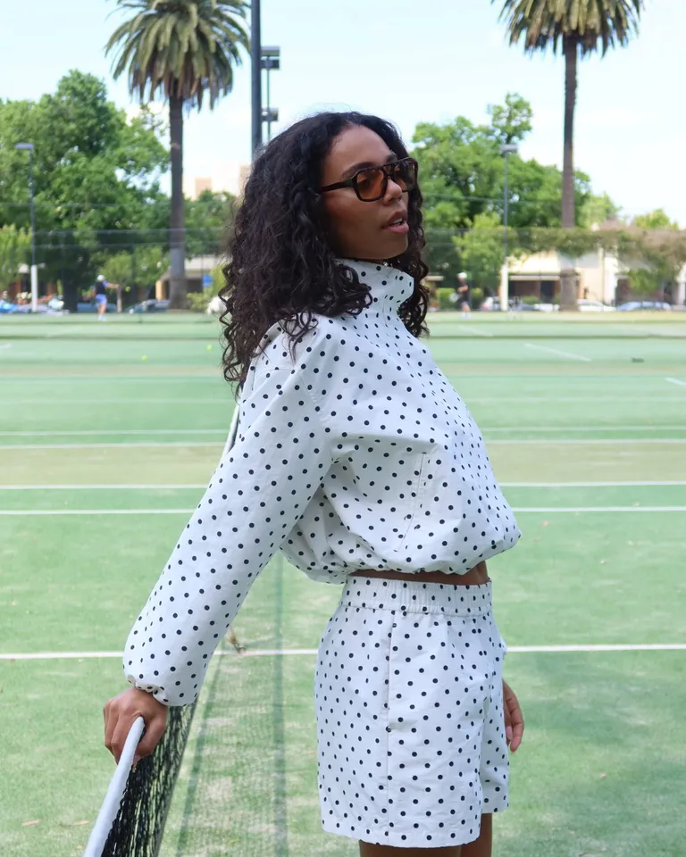 D-Luxe Polka Dot Jacket - Polka Dot