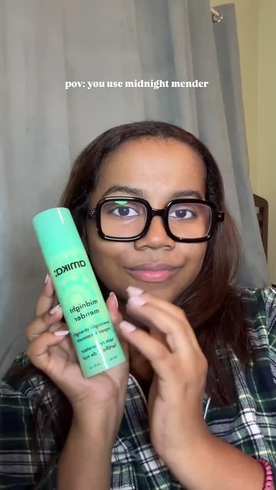 overnight hair mask for repair: midnight mender | amika