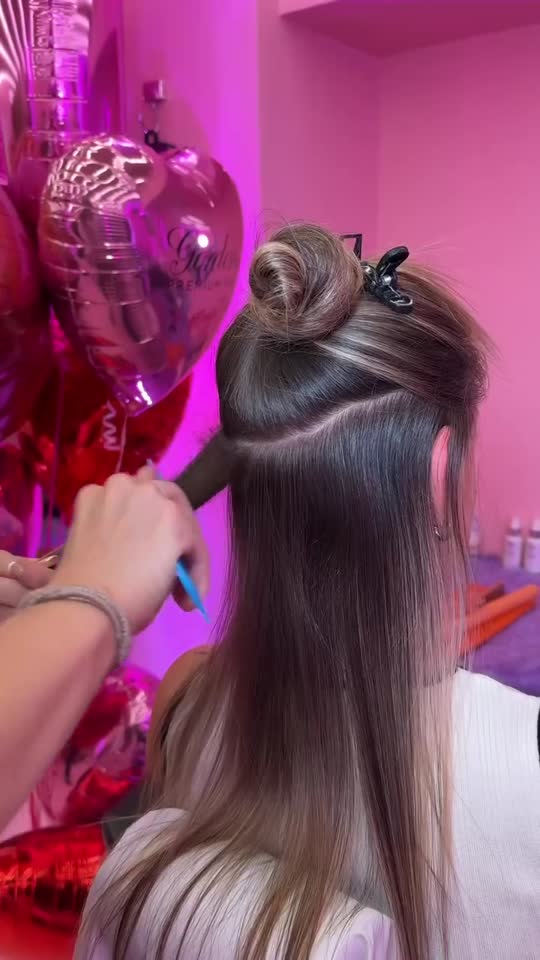 20 Inch Double Hair Set Clip-In Extensions Mocha Melt | Beauty Works