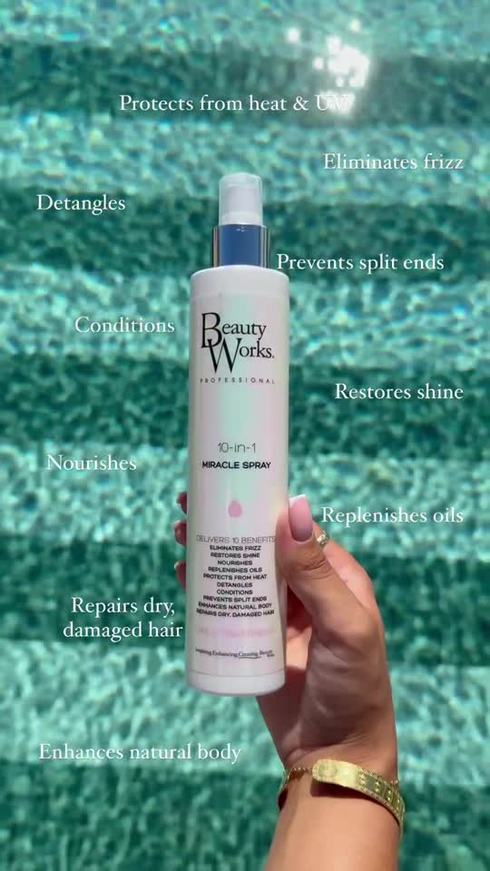 mimi's miracle glutathione spray Mini Miracle Curl Shield Heat Protection Spray main image 1