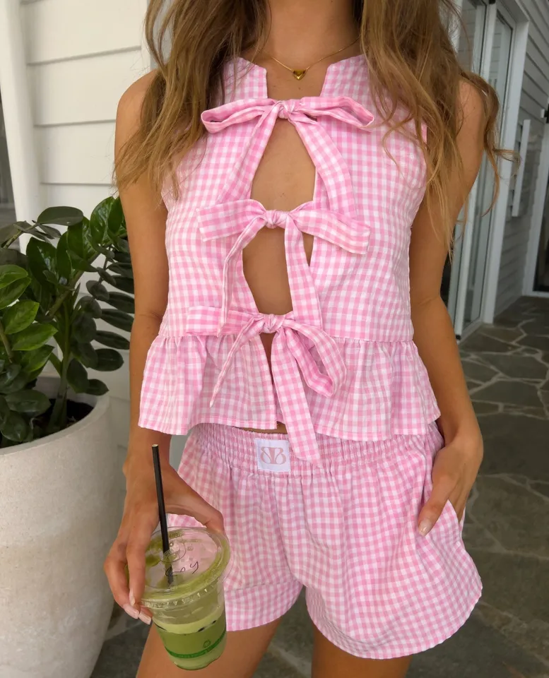 Farida Pink Lace Maxi Dress
