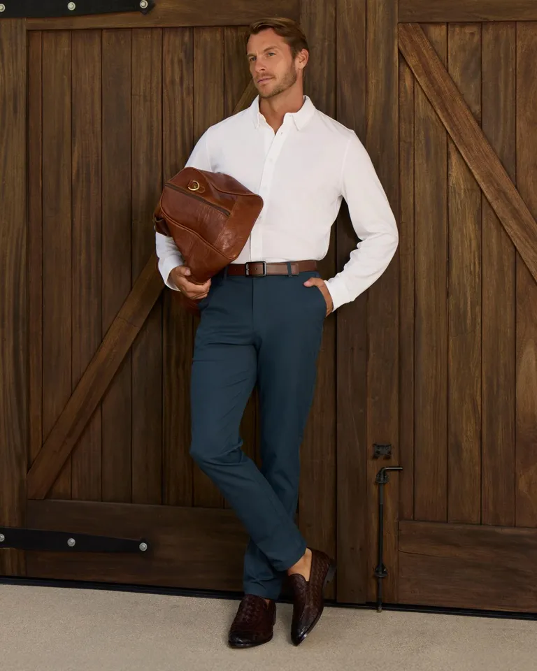 Wrinkle-Resistant Men's Jetsetter Tech Pant Slim | Jack Archer