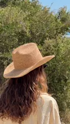 Raffia Straw Cowboy Hat | Lack of Color [US] display picture 2