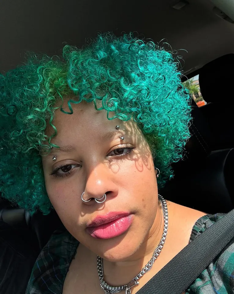 Space Cowgirl - Bright Neon Green Hair Dye Color
