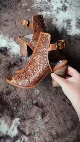Myra Bags - Monika Tooled Leather Heels – Bronco Western Supply Co.