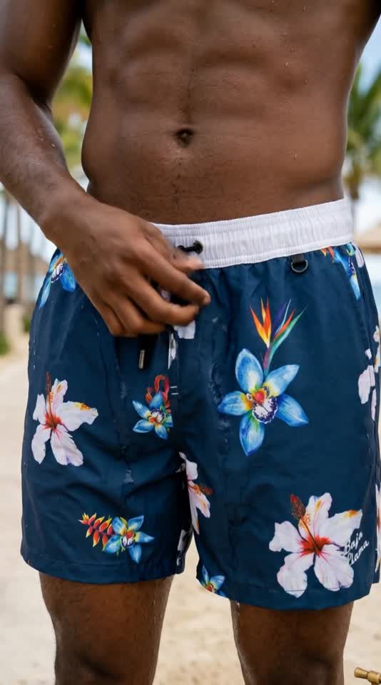 Flower Powers Stretch Swim | 6 Inch Baja Llama – Bajallama
