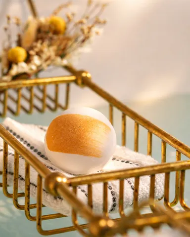 Fragrance Free Oatmilk Bath Bomb | Latika Beauty