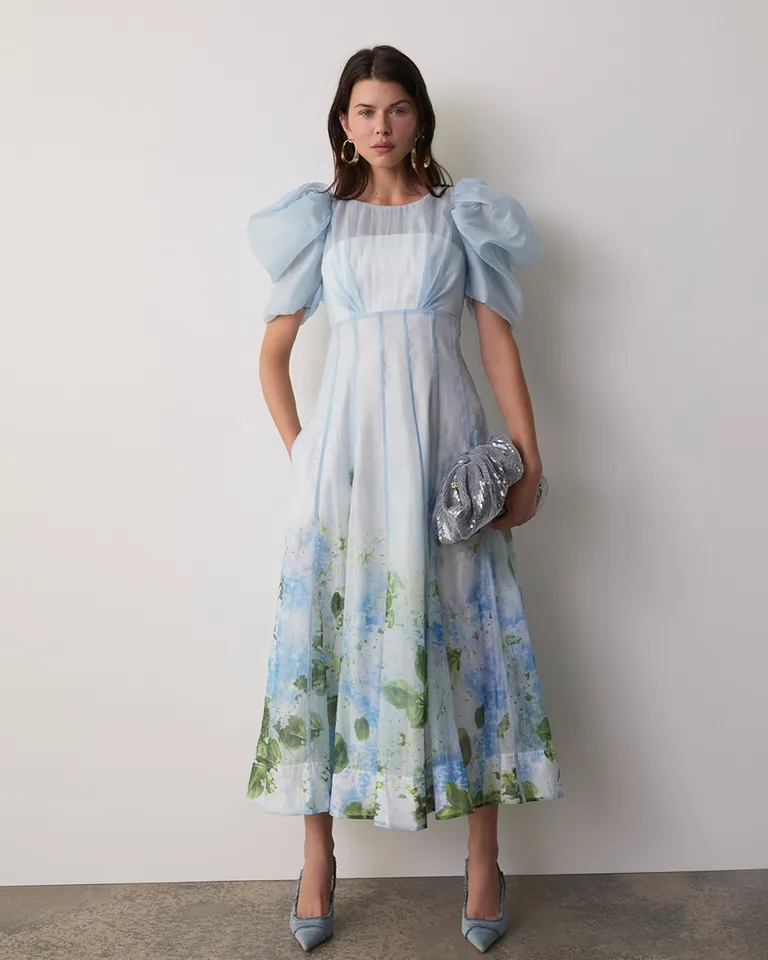 Clementine Midi Dress | Wildflowers | Aje  Aje International