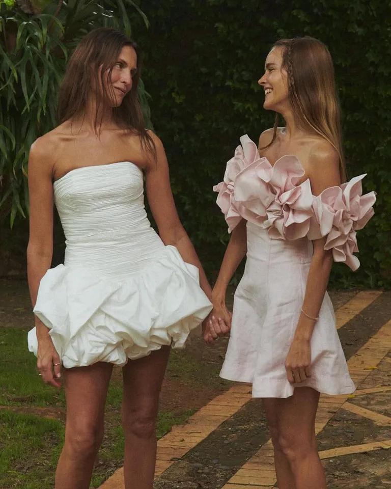 Etta Mini Dress | Ivory | Aje Aje International Etta Mini Dress | Ivory | Aje Aje International