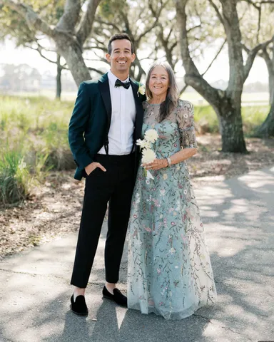 sachin and babi light blue dress Rickie Freeman for Teri John Dresses