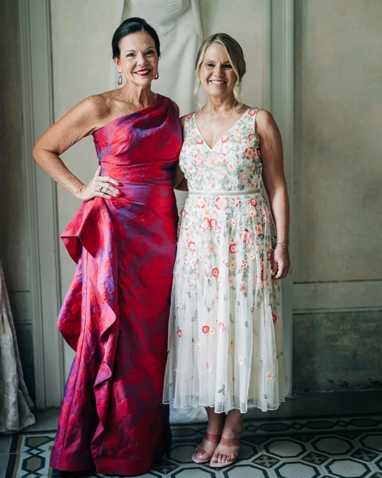 Jacquard One Shoulder Ruched Side Peplum Print Gown | Teri Jon