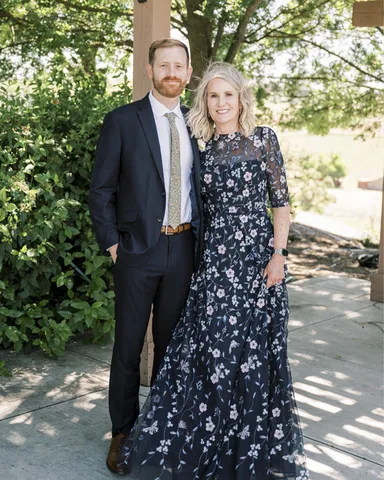 embroidered back wedding dress Rose Pink Floral Embroidered Maxi Dress - All Dresses main image 1