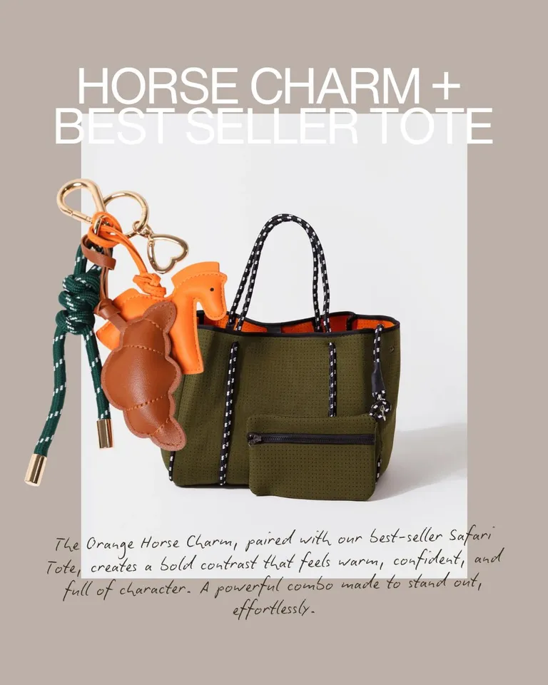 SAFARI GREEN BASIC SET - EVERYDAY TOTE AND POUCH – Pop Ups Brand