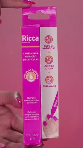 Caneta Para Nutrição De Cutículas Ricca - Ricca