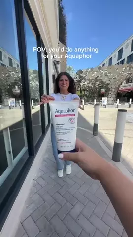 The only thing Id chase is my Aquaphor.  , , , #Aquaphor  #Chasing #POV
