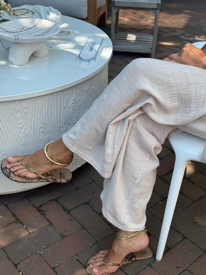 Gia Anklet Gold | JENNY BIRD