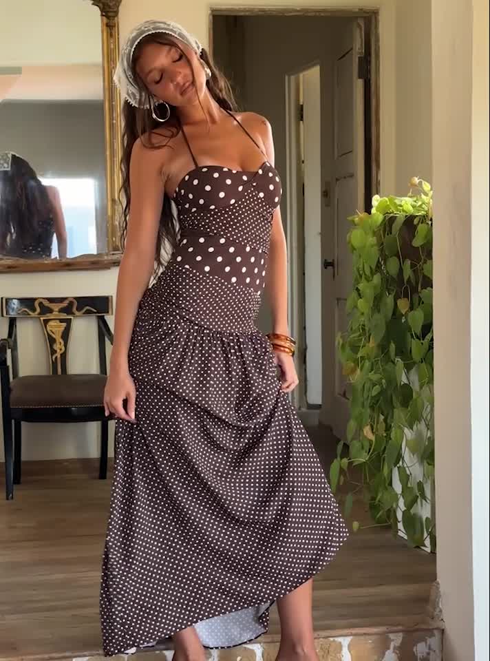 ramy brook reyna sequin halter maxi dress Ramy Brook Reyna Sequined Chevron Maxi Dress – Stealing Underwear