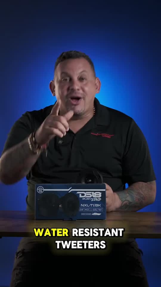 DS18’s NXL-T1 is everything you've been looking for in a bullet tweeter! 🔊  Marine-rated and made to mount your way, this compact beast hits 103dB sensitivity and shines in any environment! Making it perfect for your next powersport or marine build⚡😉 🎥 Tap play for Mr. DS18’s breakdown — then get yours at DS18.com 🐺 #DS18 #DS18Audio #WeLikeItLoud #NXLSeries #BulletTweeter           