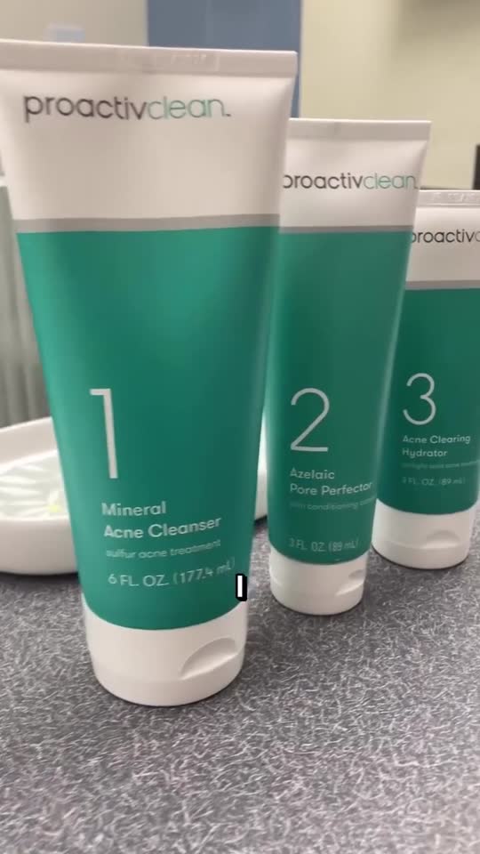 Proactiv Clean 3-Step Acne Routine | Dermatologist-developed