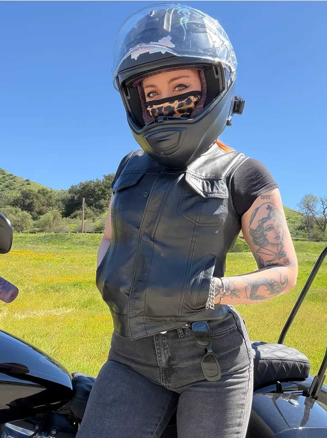 Ludlow Women's Motorcycle Leather Vest – First MFG Co