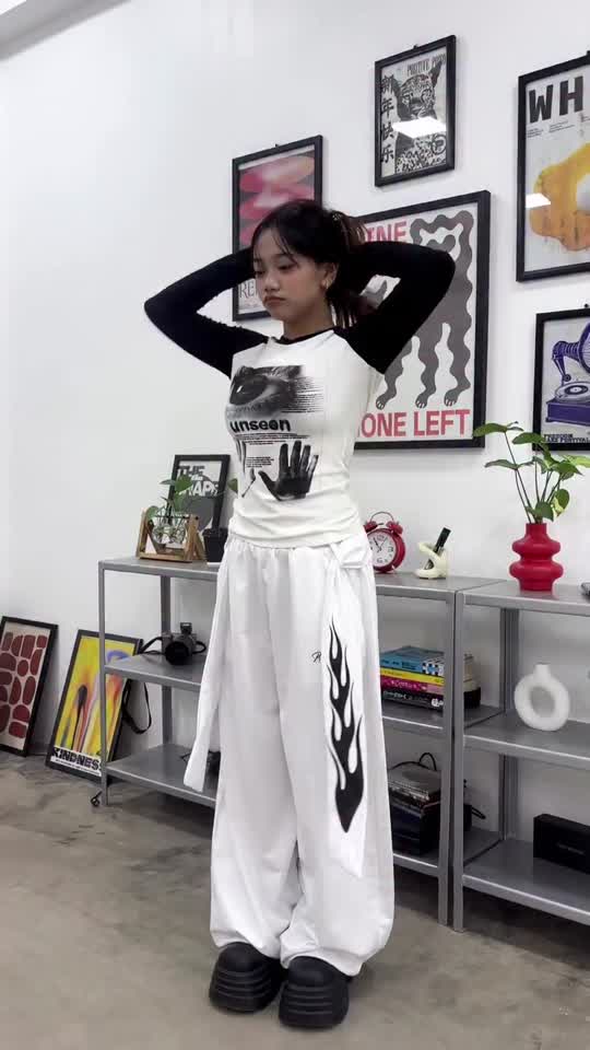 kpop sexy clothes Edgy Kpop Black Outfit Kpop Korean Singer Concert Performance Dance Outfits  Black Sexy Off-Shoulder Sling main image 0