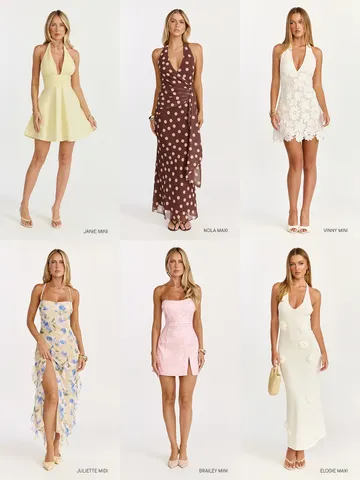Vinny Mini Dress - Lace Halter Fit And Flare Dress in White | Showpo USA Vinny Mini Dress - Lace Halter Fit And Flare Dress in White | Showpo USA