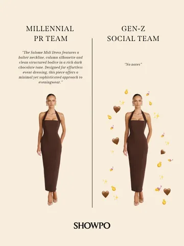 Salome Midi Dress - Halter Neck Column Dress in Chocolate | Showpo USA