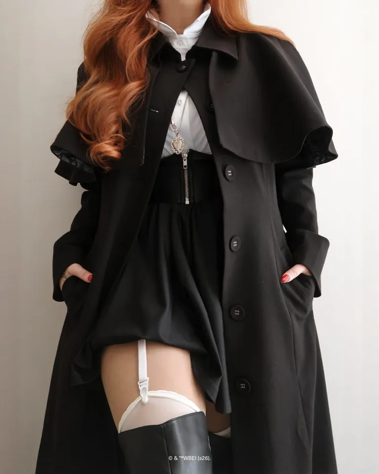 Heathcliff Trench Coat - Limited – BlackMilk Clothing