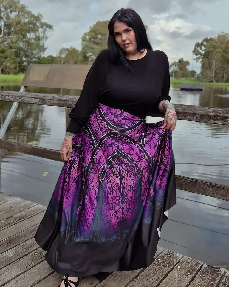Blooming Watch Swoop Dress - Limited – BlackMilk Clothing
