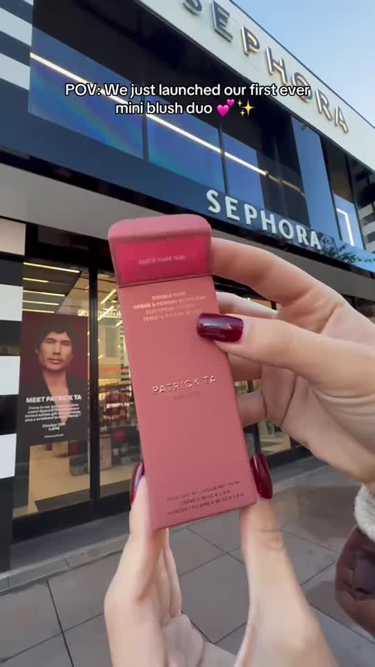 Mini Major Headlines Double-Take Crème & Powder Blush Duo - Travel