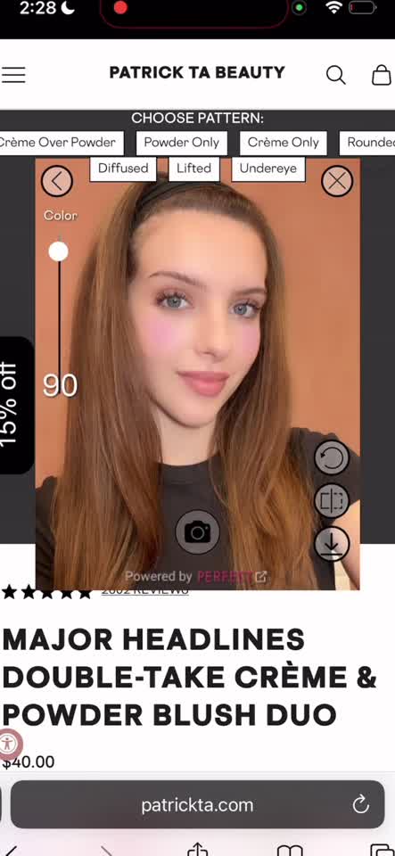 Transition Blurring Blush Duo - Soft Focus Blush Makeup For Under