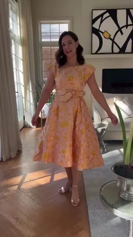 Olivia Dress Harvest Jacquard